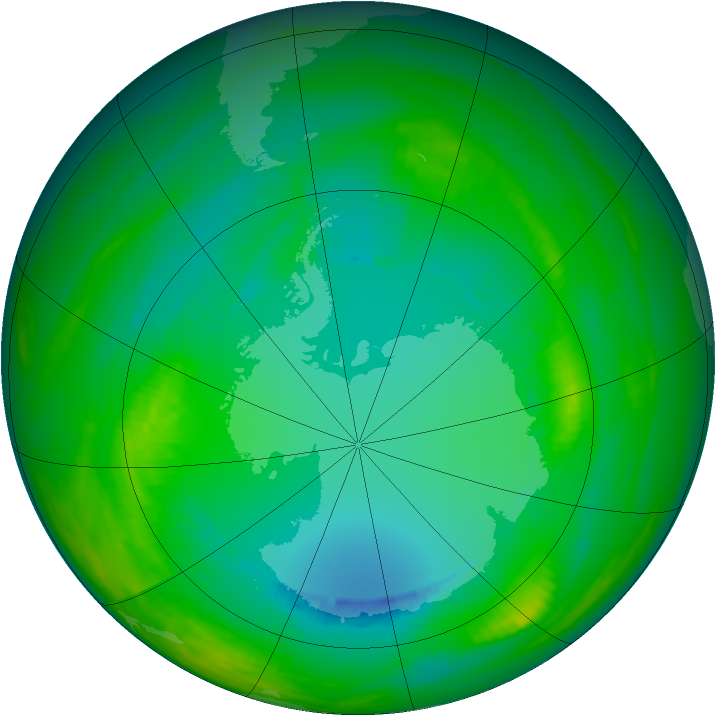 Ozone Map 1979-08-11